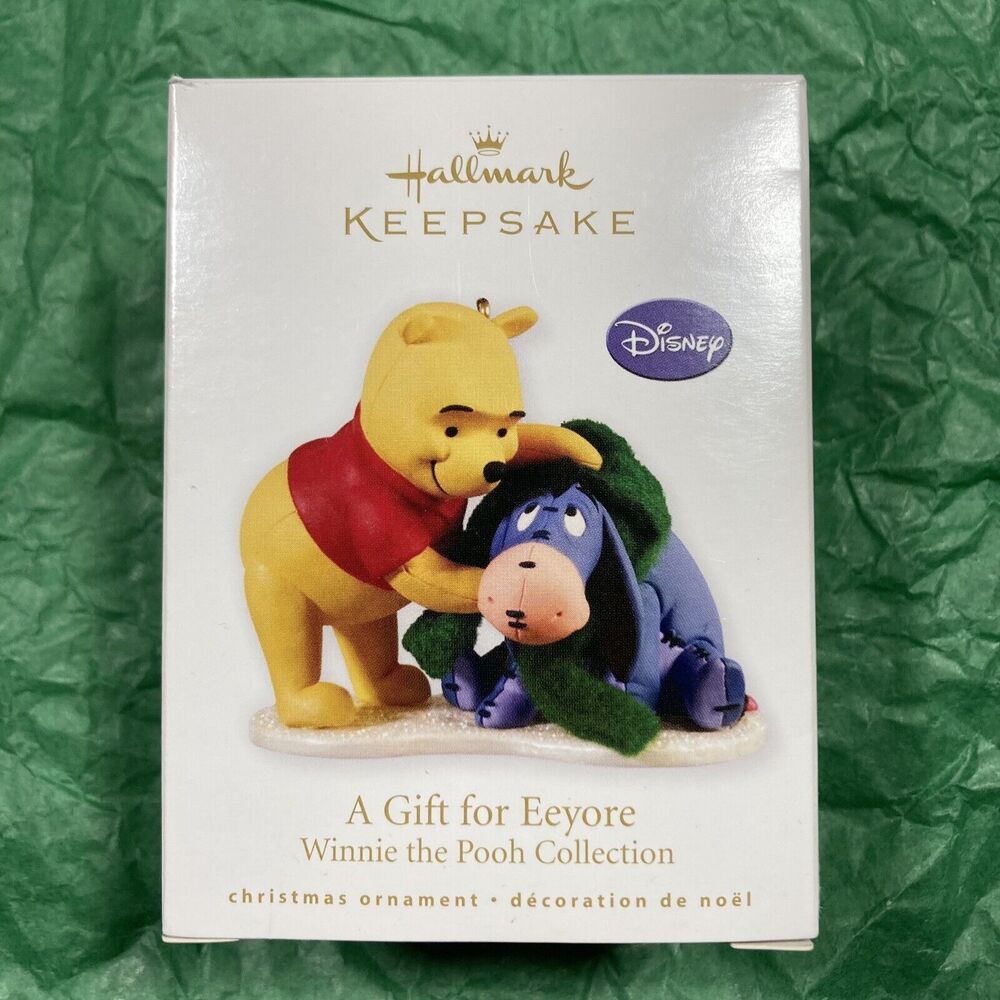 Hallmark Keepsake Christmas Ornament (2010) A Gift for Eeyore • Winnie the Pooh